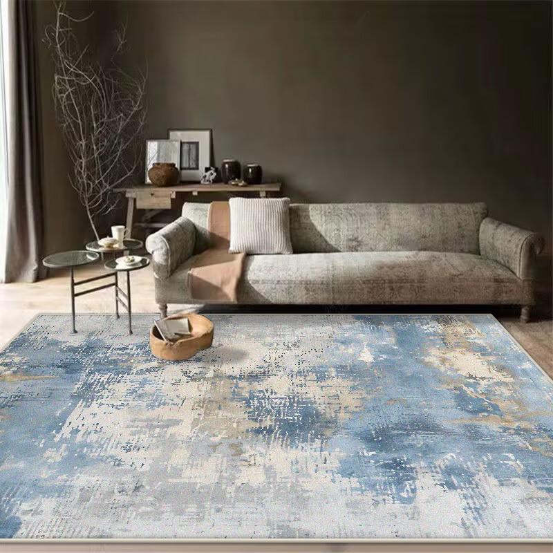 Modern Light Luxury Splashing Ink Living Room Large Area Carpet Bedroom Decor Rugs Non-slip Floor Mat Lounge Rug Hotel Carpets