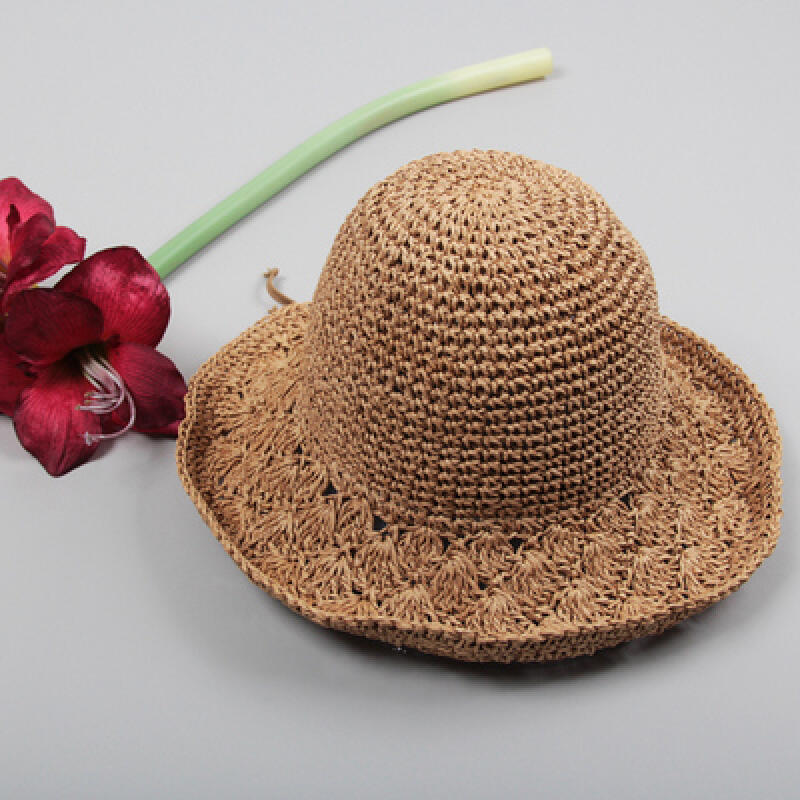 

Straw Hat - Pineapple Semi-Small H819 Beige/Free Size
