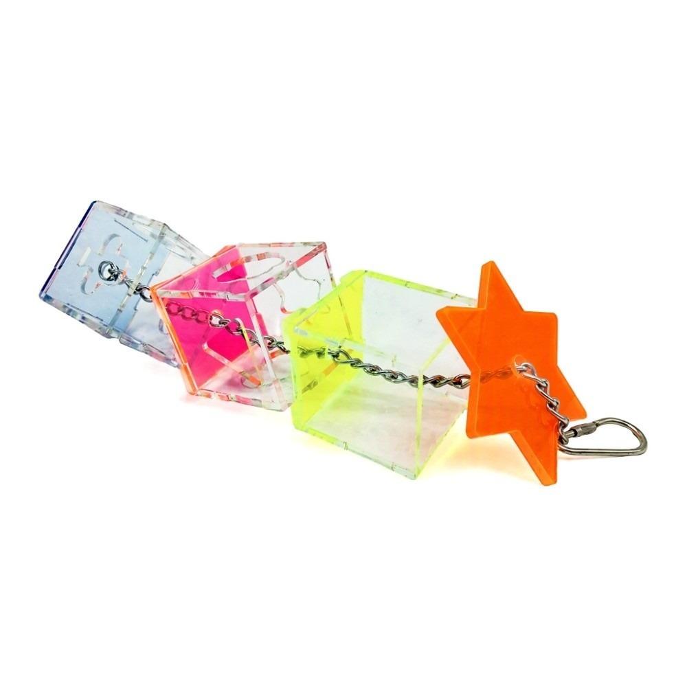 Hanging Design Bird Forage Box Multilayer Creative Parrot Feeder Creative Foraging Toy For Parrots