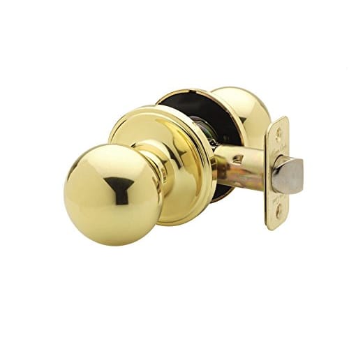 Copper Creek BK2020PB Ball Passage Door Knob, Polished Brass by Copper Creek