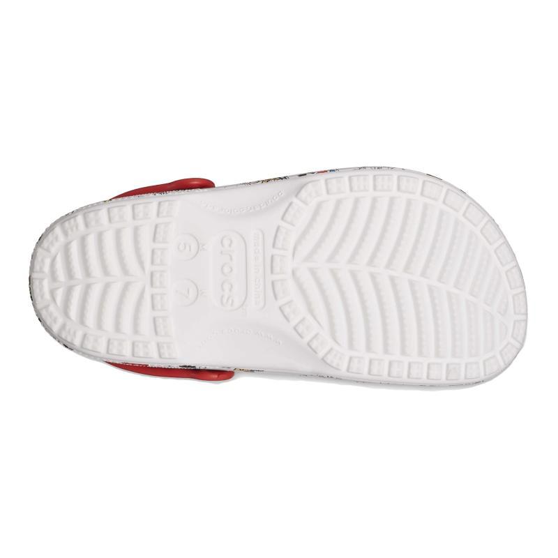 Crocs stylish and versatile non-slip shock-absorbing breathable children's sandals white children's children.