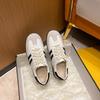 Classic Versatile Platform Casual Sports Shoes Board Shoes Spring New Cowhide Little White Shoes Women's Retro