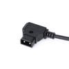Power Tap D-Tap Male To Right Angle Dc 5.5X2.5Mm Power Cable For Rig Power V-Mount Anton, Camera Monitor Cord
