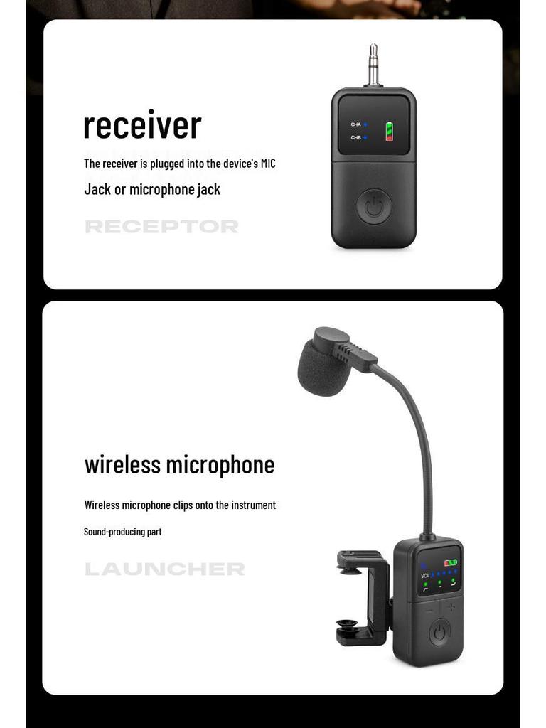 High-Fidelity Wireless Microphone for Violin Performance and Recording