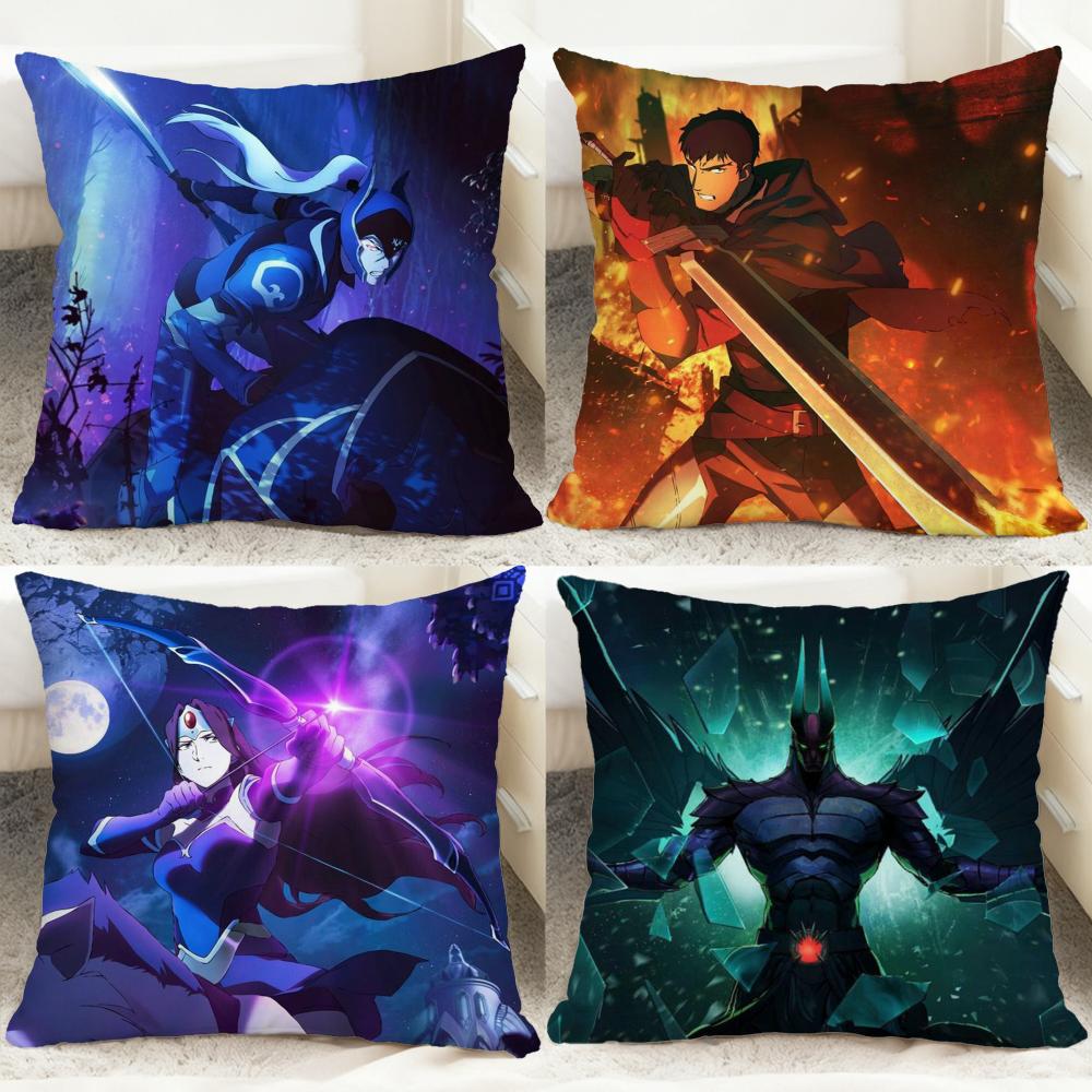Hot D-DDota 2 Cushion Cover Comfortable Reversible Pillow Cover Ideal for Car Sofa Bedroom & Beyond