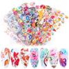 Nail Patch Nail Tips Nail Foil Holographic Lavender Maple Starry Transfer Paper Nail Stickers