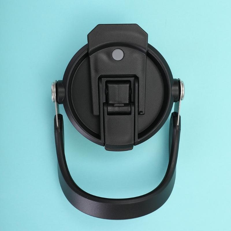 Double Spouts Drinking Lid Cover Leakproof Seal Handle Straw Lid for Spill Prevention Portable Car Cup Lid Enduring