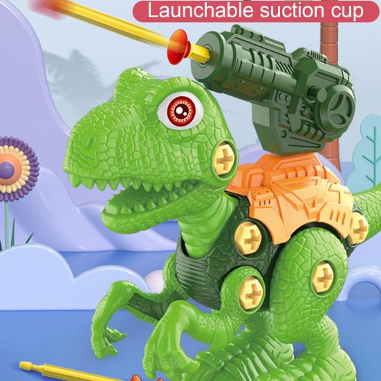 1 Zestaw umiejętności szkoleniowych Interakcja rodzic-dziecko Ekologiczny ze śrubokrętem Dzieci DIY Składanie modelu dinozaura Zabawki zmontowane