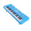 Walfront Electronic Piano Toy, 2 Modes, 37 Keys, Multi-Sound Effects, Kids Keyboard Piano, Blue