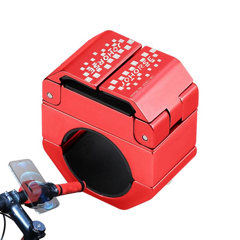 Bicycle Mobile Phone Rack Holder Aluminum Alloy Ring Shaped MountainMTB Bike Cycling Phone Mount Navigation Bracket Accessories