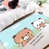 Living Room Rugs Foot Carpets Bubu Dudu Entrance Doormat Kawaii Rug Floor Mats Carpet Anti Slip Mat Home Kitchen Hallway Decor