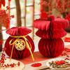 3D Honeycomb Ornament Chinese New Year Decorations Pendants Wedding Christmas Spring Festival Decoration Supplies