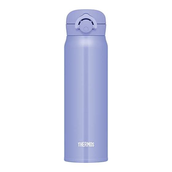 Thermos Water Bottle Vacuum Insulated Mobile Mug 600ml Blue Purple JNR-603 BL-PL