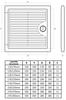 Ventilation Door For Plasterboards, 300X400 Mm