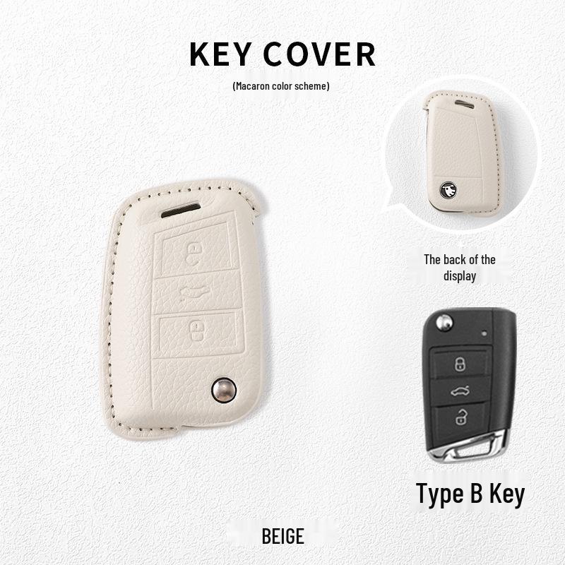 Compatible Key Cover for Skoda Rapid, Fabia, Kamiq, Karoq, Kodiaq