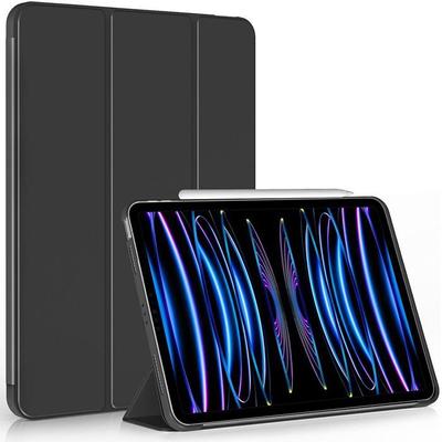 Tablet Case - E.F.CONNECTION - for iPad Pro 11 - Black - Shockproof - Stand Sleep-Wake