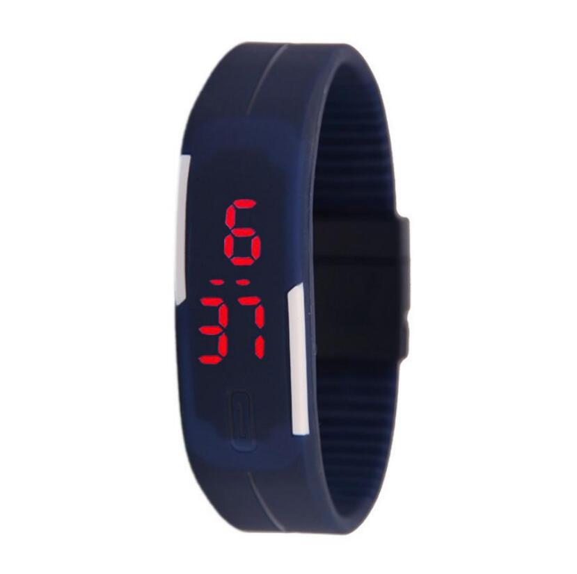 Waterproof Wrist WatchSports Casual Silicone Digital LED Bracelet Lovers Watch Reloj De Pulsera