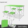 Portable Outdoor Folding Table for Dining and Exhibitions