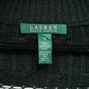 Women's black cardigan sweater
