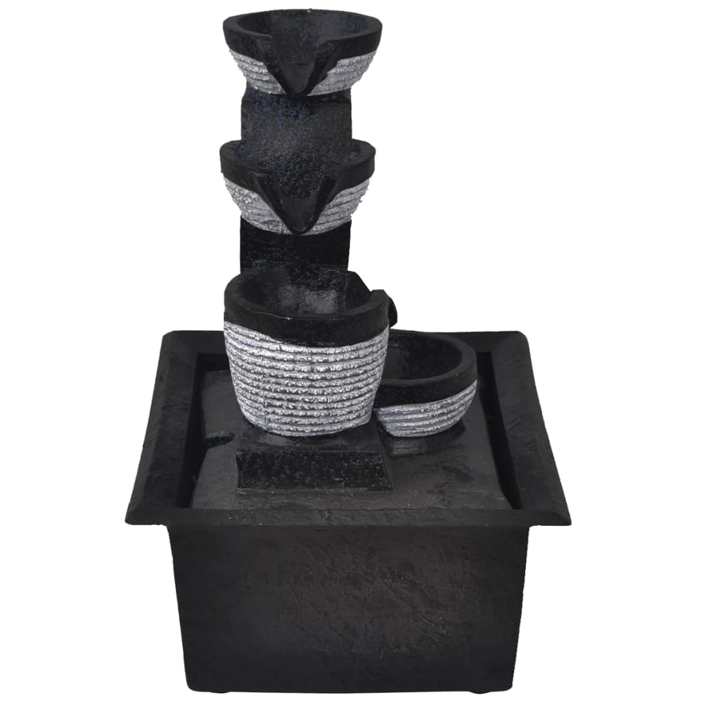 Indoor Fountain with LED Polyresin