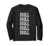 NULL Long-sleeved T-shirt