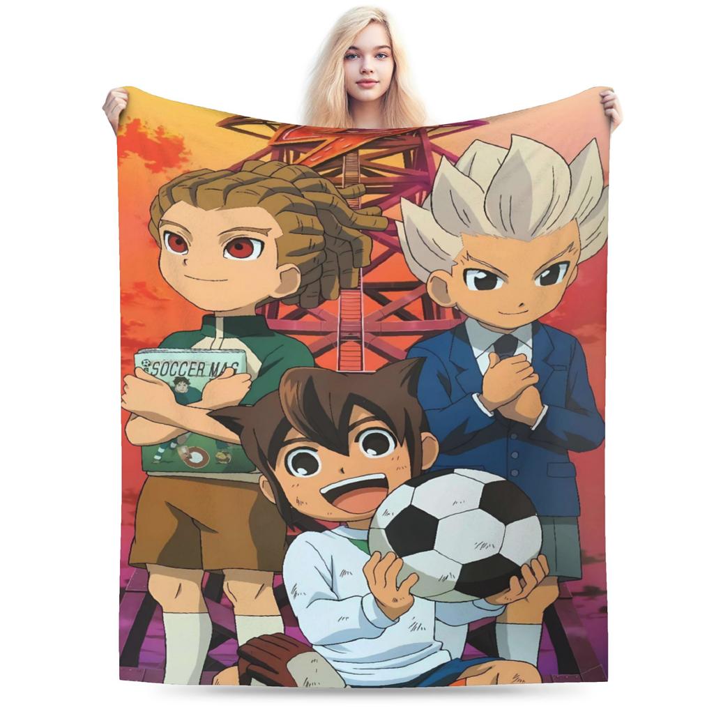 Inazuma Eleven Gouenji Blanket Quality Super Warm  Throw Blanket Spring Boy Girl Outdoor Novelty Bedspread