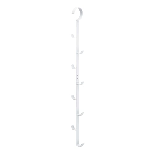 Yamazaki Closet Hanger, White, Approx. W6 X D5 X H54cm, Smart 7647