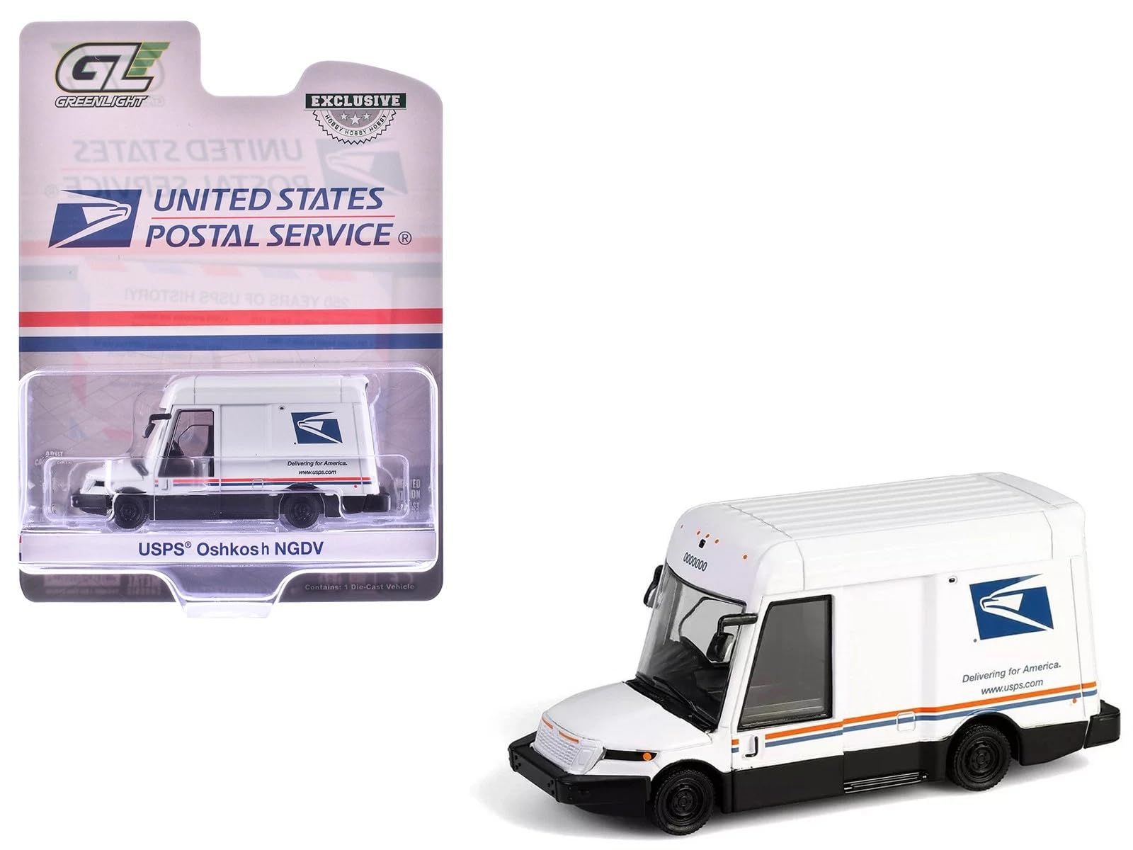 

Greenlight 1/64 Scale USPS Next Generation Delivery Vehicle NGDV White [Parallel Import]