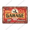 Vintage Route  Metal Sign Retro Garage Wall Art Decor xcm