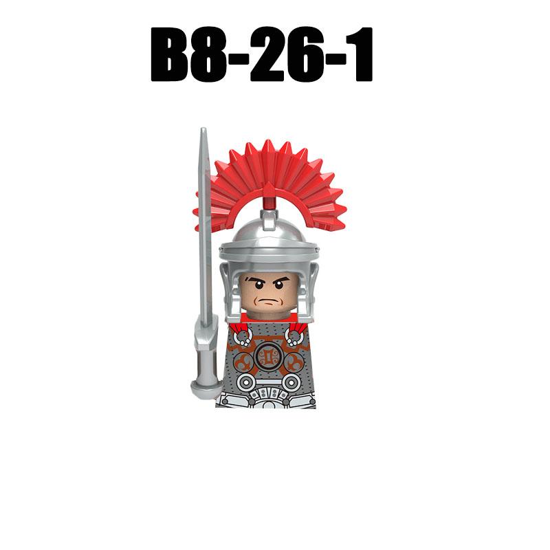 

MOC Средневековый Замок Рыцари Римские Солдаты Строительные Блоки Военные Древний Египет Фигурки Мумий Воин Стражник Оружие Кирпичики Игрушки