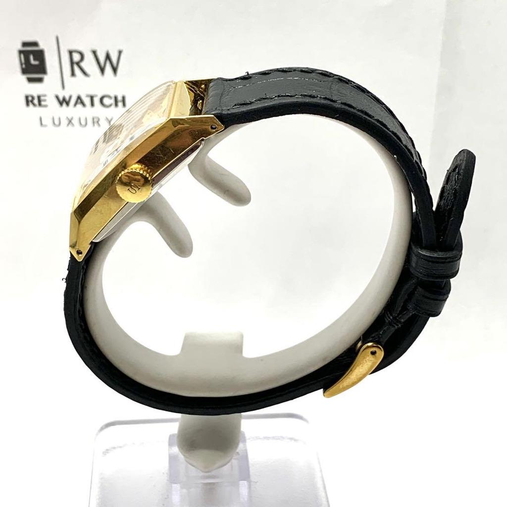 [USED] R6-5310 SEIKO 2118-3210 Manual Winding Watch Gold Black