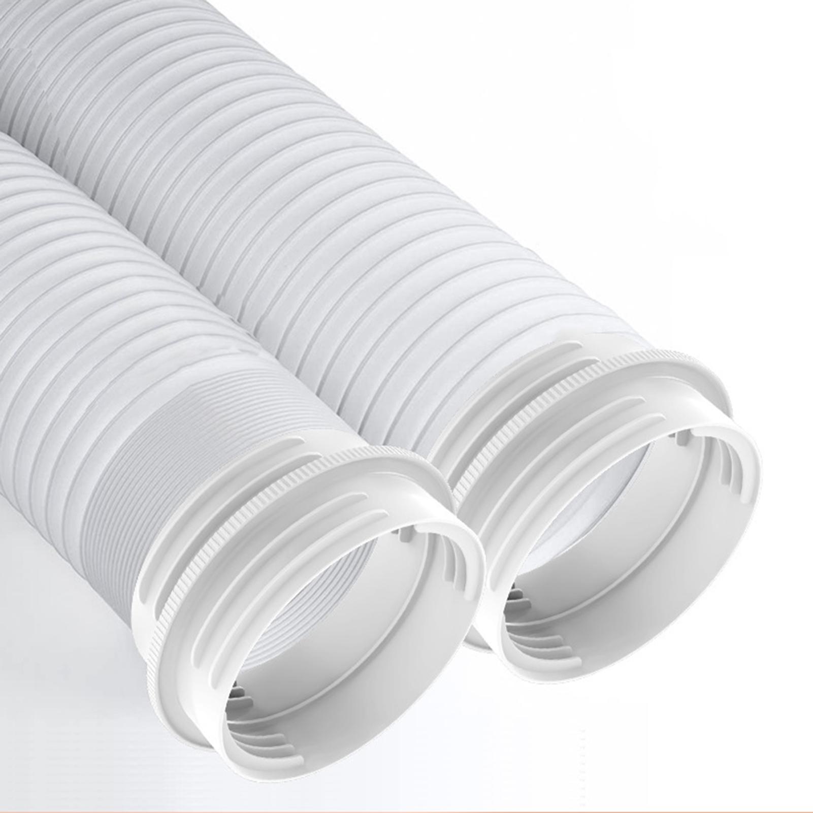 130/150mm Duct Extension Pipe Telescopic Flexible Air Conditioner Exhaust Hose Accessories Vent Hose for Mobile Air Conditioning