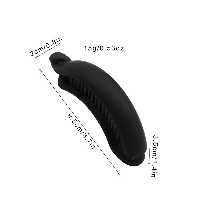 High-end Oval Duck ClipElegant Hair Clip Ponytail Buckle Clip Updo Grappling Clip and Hair Accessory