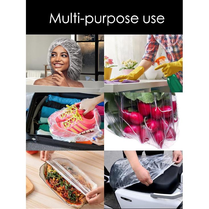 Disposable Shower Cap for Long Natural Hair Women