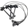 Ignition Cable Spark Plug Wire Set Compatible with Celica Corona Camry RAV4 Carina E 3SFE 5SFE Part No# 90919-22370 90919-22302