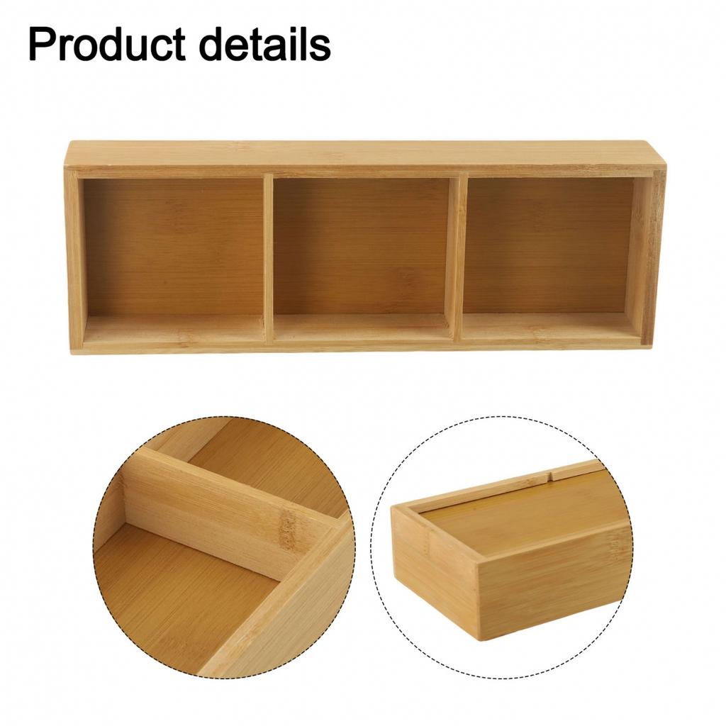 Wooden Tray Grids Multi Functional Multifunctional