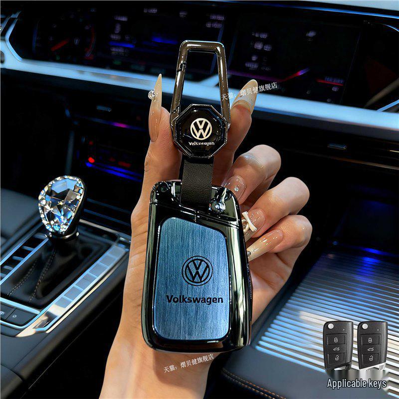 Volkswagen sleuteletui voor Tiguan L, ID.3, Magotan, Passat, Sagitar, Tayron, Lamando