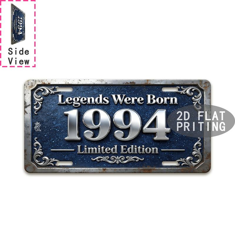 D-Moll Wanddekoration Geburtstagsgeschenk Vintage Legende Gegründet in Limitierte Edition Schild Erschwingliche Zimmerdekoration Vale