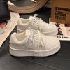 Sneakers platform-soled German training shoes women's spring new fashionable versatile soft-soled lightweight casual board shoes