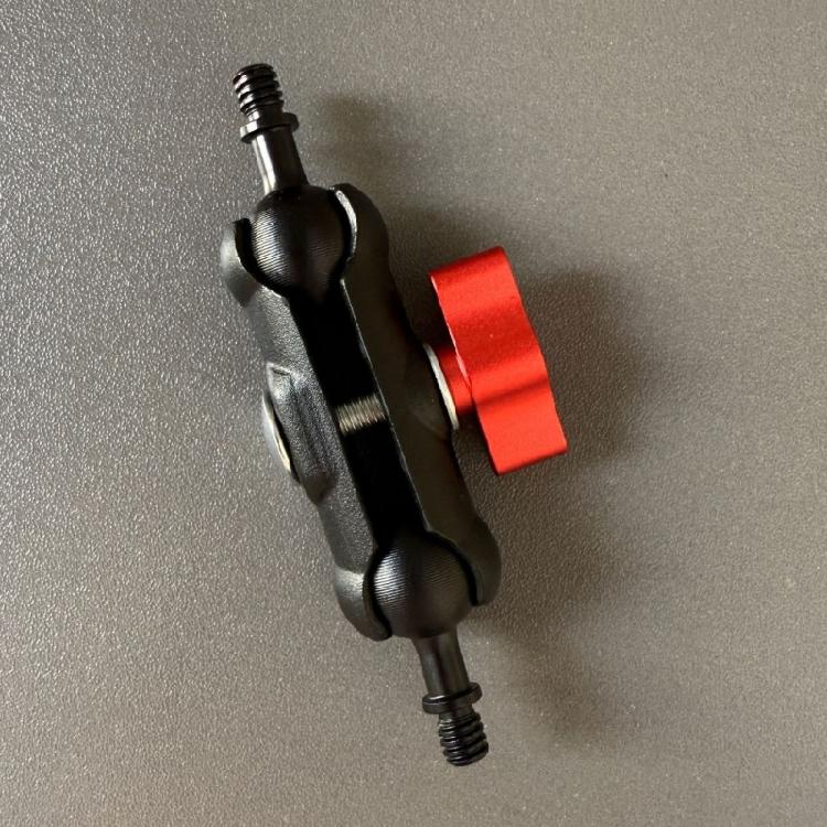 Standard 1/4 Inch Male To Male Adapter Mount Tripods Compatible Threaded Connector Lightweight Aluminum Alloy Iron