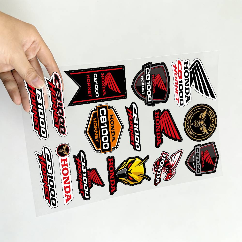 FOR HONDA CB1000 Hornet Waterproof Reflective Motorbike Stickers Easy Peel Removable Decals for Motorcycle Car