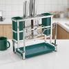 Rustproof Cutter Cutting Board Storage Rack Stainless Steel Cutter Holder  Cabinet