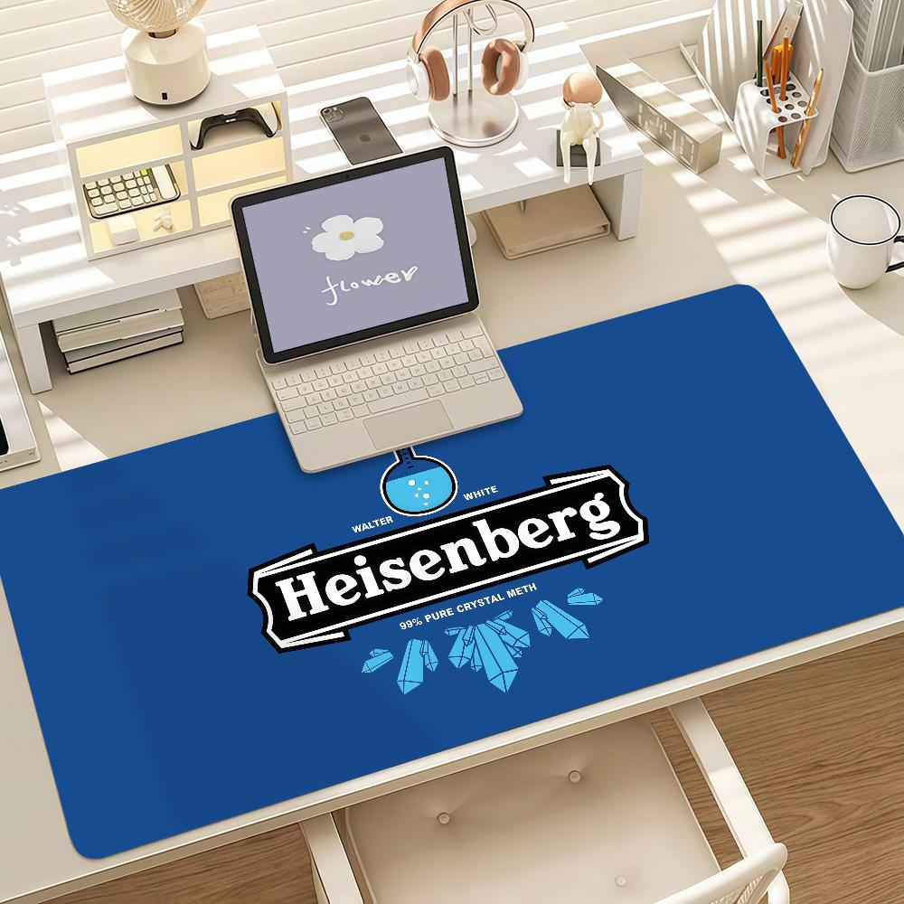 Tv Series Breaking Bbad Self Adhesive Mouse Pad Anti Slip Rubber Edge Locked Thickened Laptop Gaming Desk Mat
