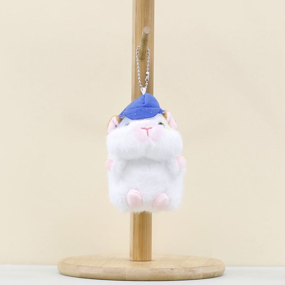 Stuffed Animal Plush Guinea Pig Keyring Bee Hamster Pendant  Birthday Gift