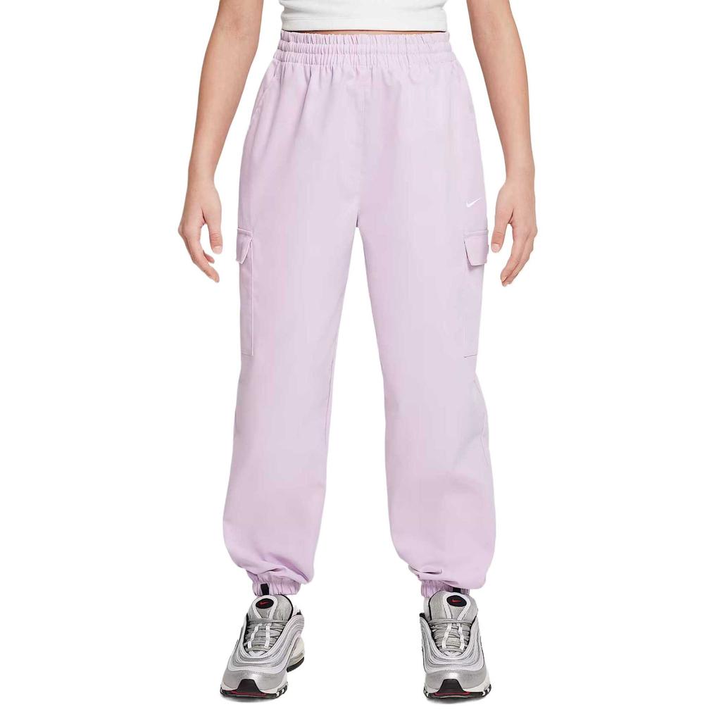 Nike Sportswear Waterproof Comfortable Versatile Simple Work Pants Kids bottoms FZ5554-537