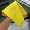 Cross-Border Fine Fiber Waffle Weave Absorbent Glass & Car Detailing Towel
