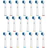 20X Replacement Electric Toothbrush Head For Braun Oral-B Family Flexisoft EB17A