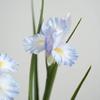 Artificial Iris Flower Fabric Flower Arrangement Lifelike Faux Floral for Home Wedding Party Decoration