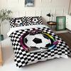 Quilt Cover Three-Piece Kit Football Sports Digital Printing Bedding