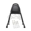 Modified Harley XL883 1200 Motorcycle Round Tube with Rear Backrest, Rear Arch, and Tail Rack (2004-2020)